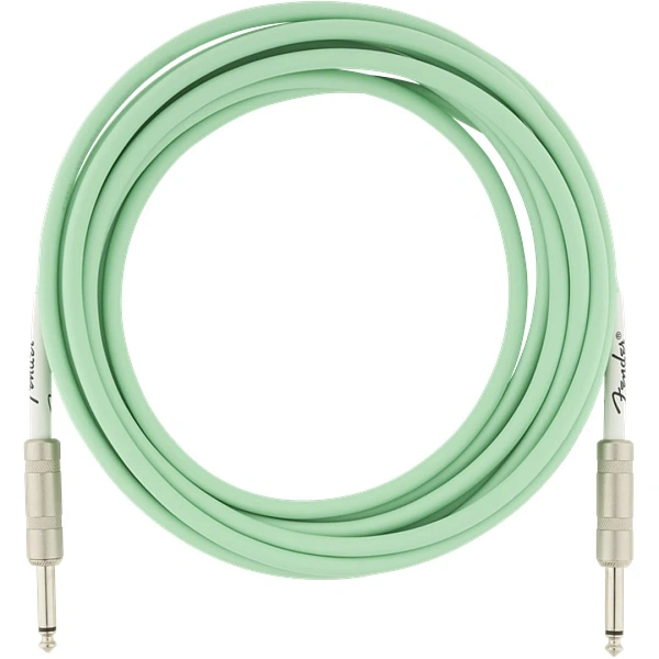 Инструментальный кабель Fender 18.6″ Original Series Surf Green