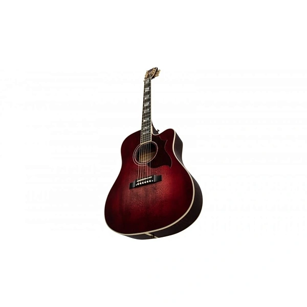 Электроакустическая гитара Gibson Hummingbird Chroma 2019 Black Cherry