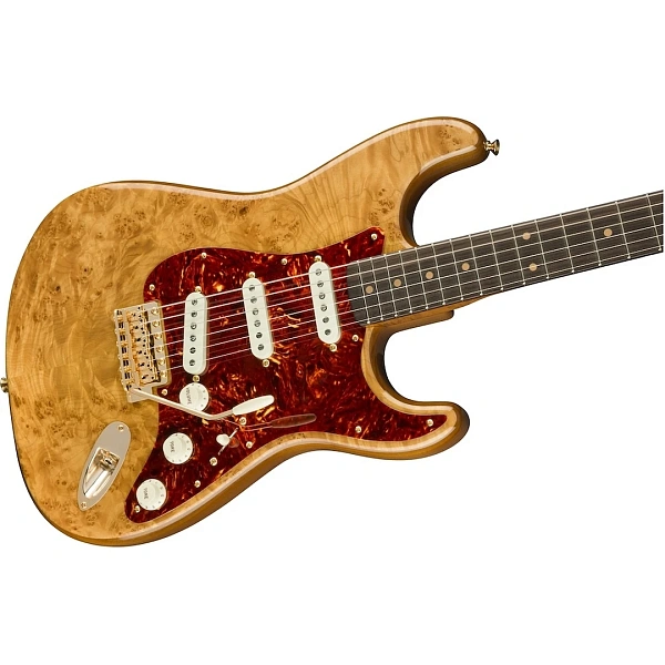 Электрогитара Fender Artisan Maple Burl Strat NOS Aged Natural