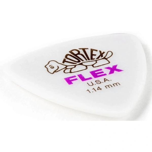 Медиатор Dunlop 456R1.14 Tortex Flex Triangle 1.14