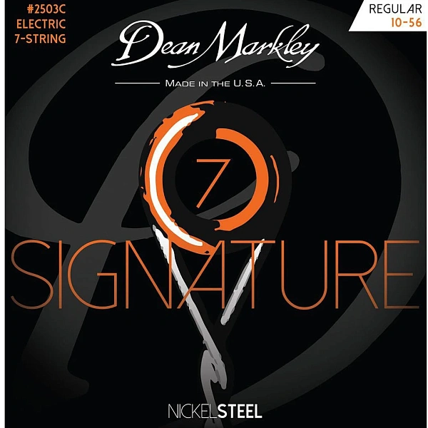 Струны для электрогитары Dean Markley 2503C Signature 10-56