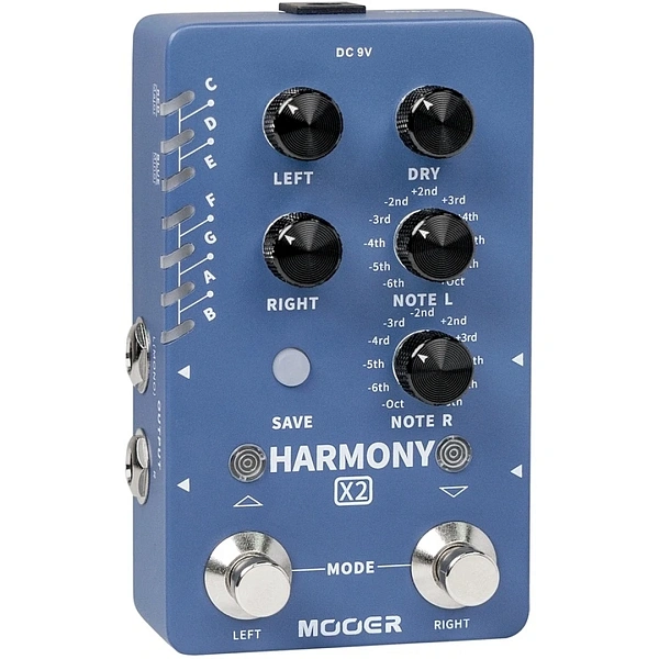 Педаль эффектов Mooer Harmony X2