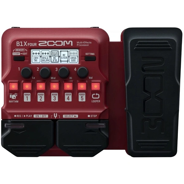 Процессор эффектов для бас-гитары Zoom B1X FOUR