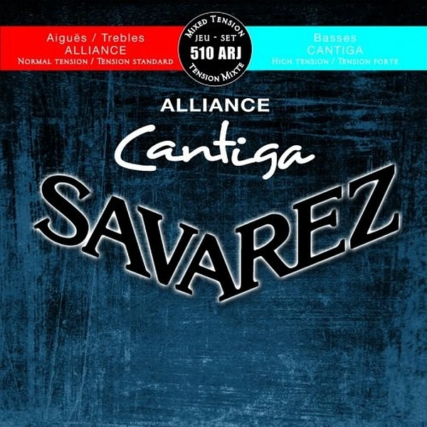 Струны для классической гитары Savarez 510ARJ Alliance Cantiga Forte/Normale