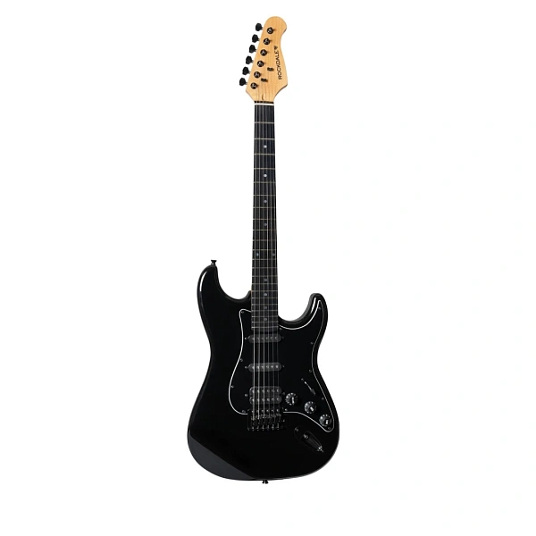 Электрогитара Rockdale Stars Black Limited Edition HSS BK