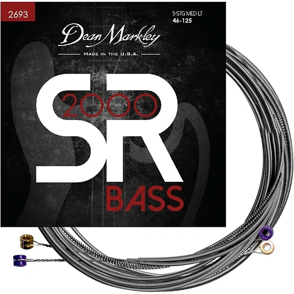 Струны для бас-гитары Dean Markley 2693 SR2000 5-Strings 46-125