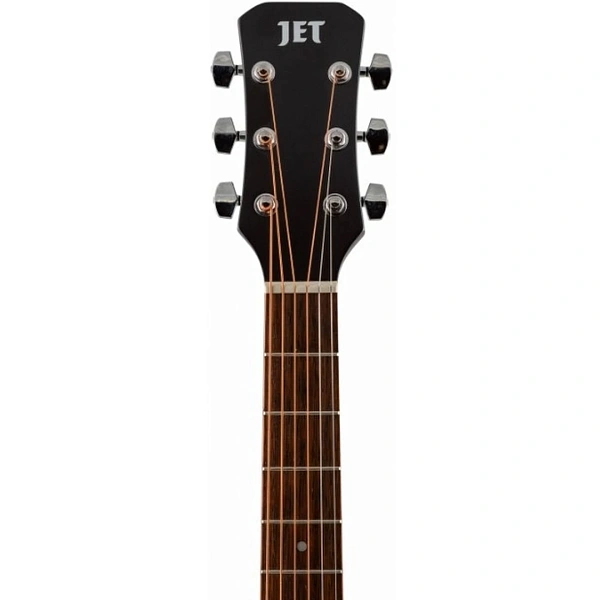 Электроакустическая гитара Jet JDE-255 BKS