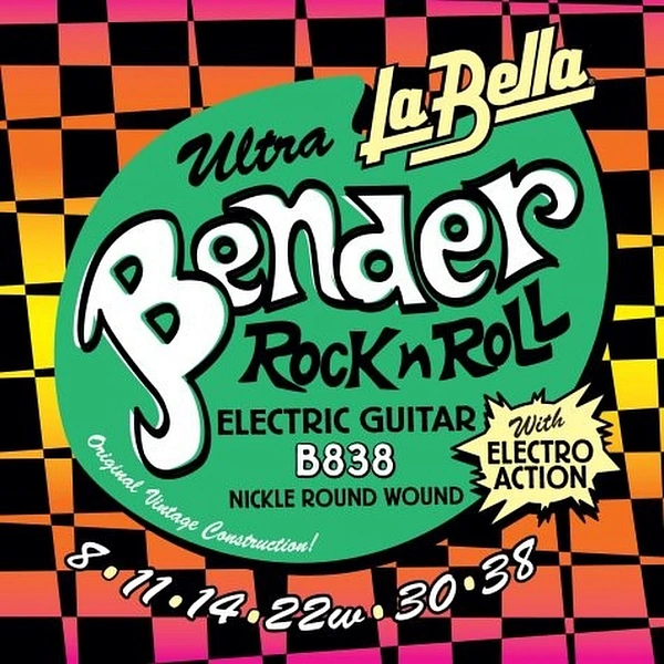 Струны для электрогитары La Bella B838