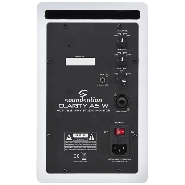 Студийный монитор Soundsation Clarity-A5-W