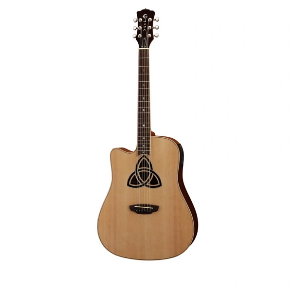 Электроакустическая гитара Luna Trinity Dreadnought Lefty