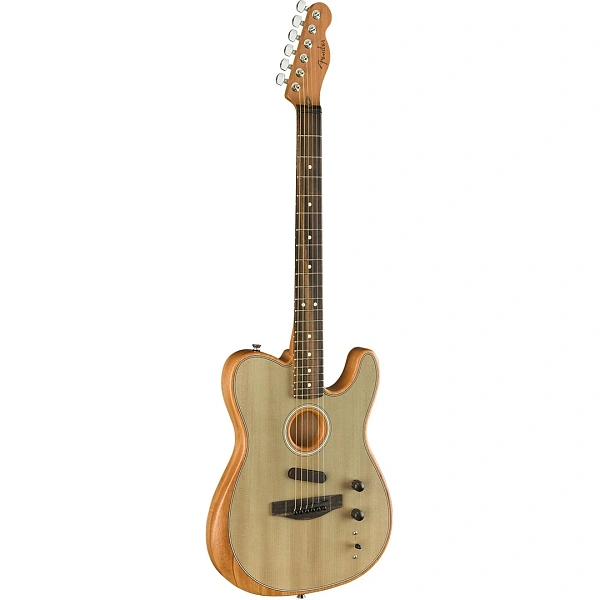 Электроакустическая гитара Fender American Acoustasonic Telecaster EB Sonic Gray
