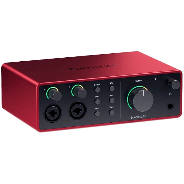 Аудиоинтерфейс Focusrite Scarlett 4i4 4th gen