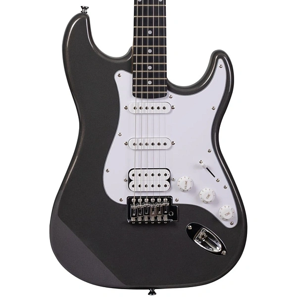 Электрогитара Rockdale Stars HSS Silver Metallic