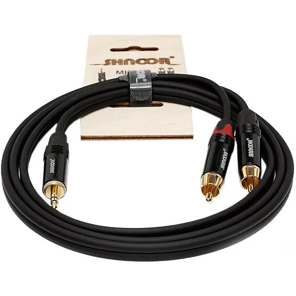 Кабель Shnoor MJ2RCA-2m