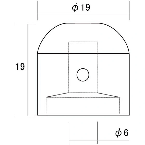 Ручка потенциометра Hosco MKB-19D