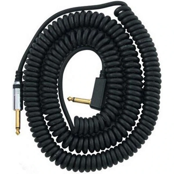 Гитарный кабель Vox VCC-90BK Vintage Coiled Cable