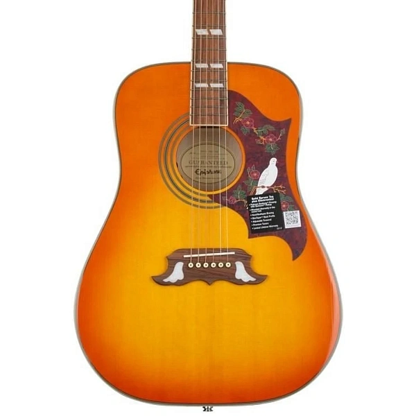 Электроакустическая гитара Epiphone Dove Pro Vintage Brown Sunburst