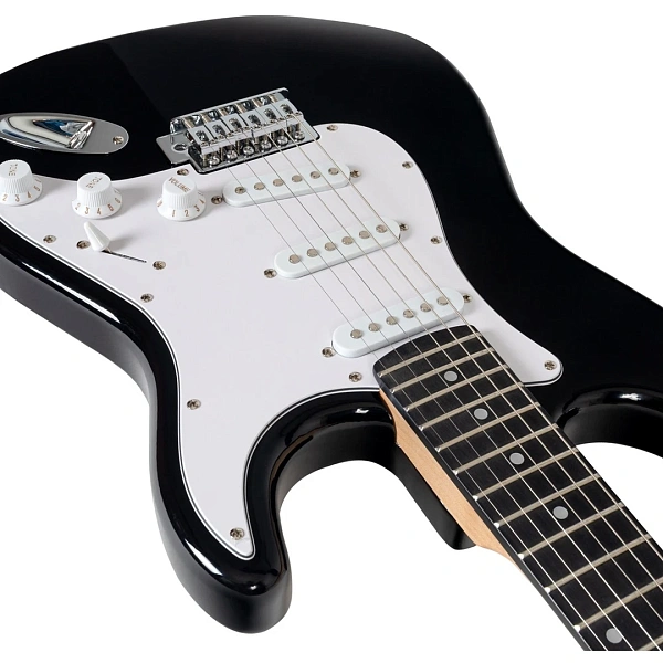 Электрогитара Rockdale Stars Plus SSS Black