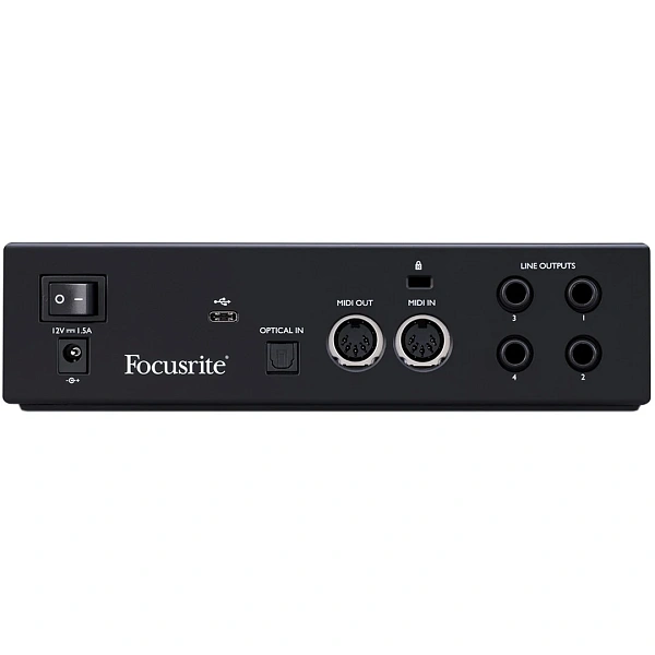 Аудиоинтерфейс Focusrite Clarett+ 2Pre