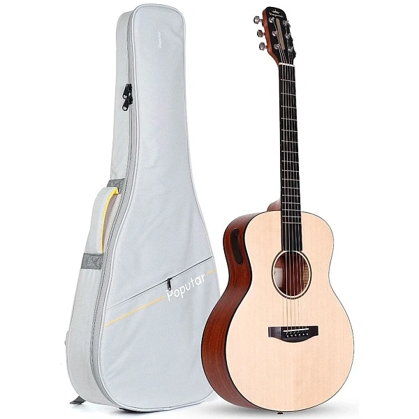 Электроакустическая гитара PopuMusic Poputar T1 Smart Guitar Travel Edition Wood
