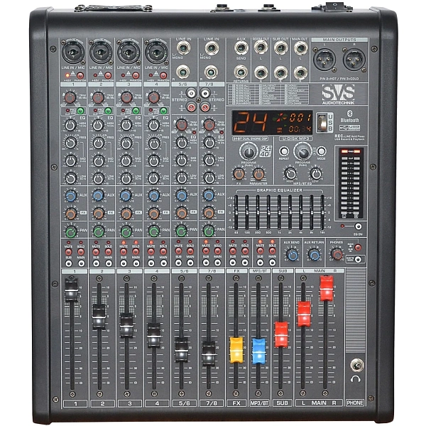 Микшерный пульт SVS Audiotechnik PM-8A
