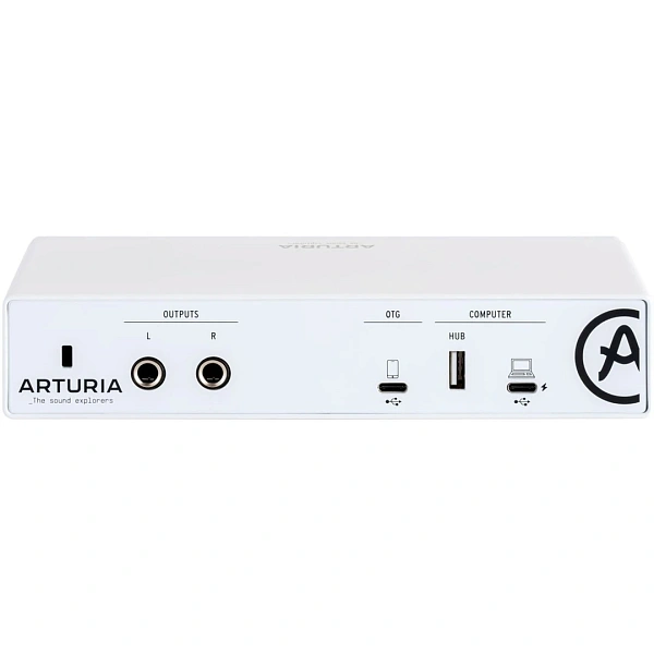 Аудиоинтерфейс Arturia MiniFuse 2 White OTG