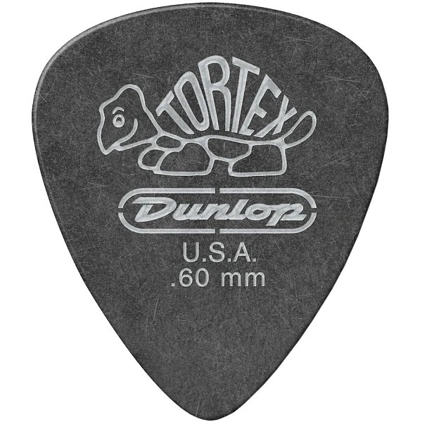 Набор медиаторов Dunlop 488P.60 Tortex Pitch Black Standard .60