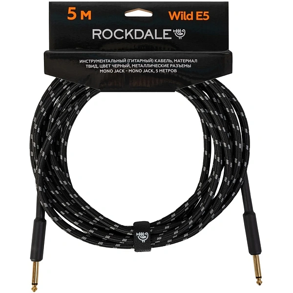Инструментальный кабель Rockdale Wild E5