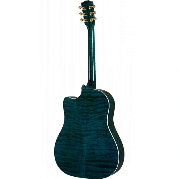 Электроакустическая гитара Gibson J-45 Chroma Modern 2019 Teal Burst