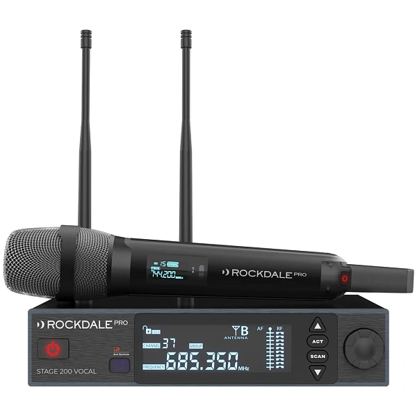 Радиосистема Rockdale PRO Stage 200 BK Vocal