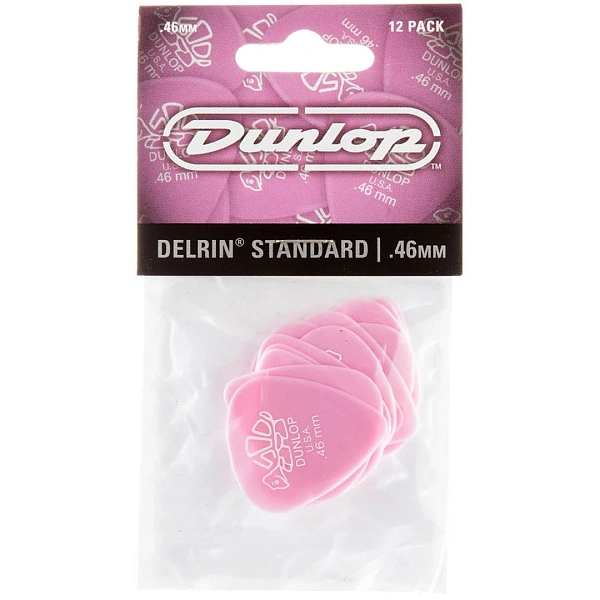 Набор медиаторов Dunlop 41P.46 Delrin 500 .46