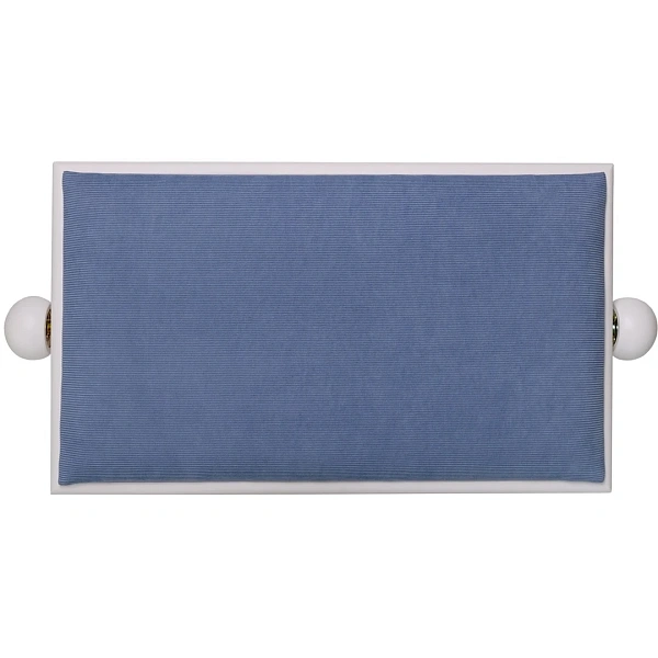 Банкетка Rockdale Rhapsody 131 White Royal Blue