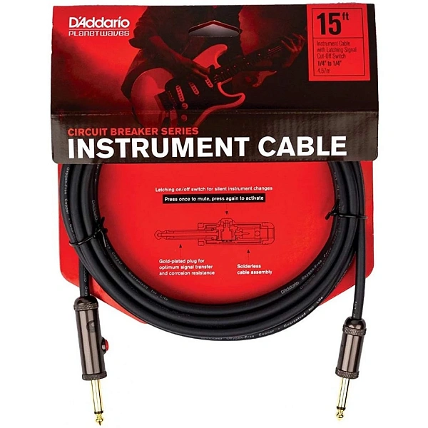 Инструментальный кабель Planet Waves PW-AGL-15