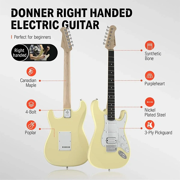 Электрогитара Donner DST-100 / ЕС1169