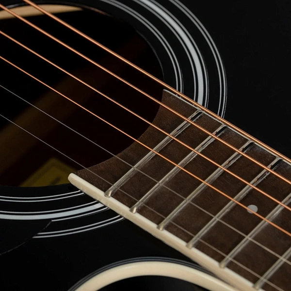 Электроакустическая гитара Rockdale Aurora D6 C BK E Gloss