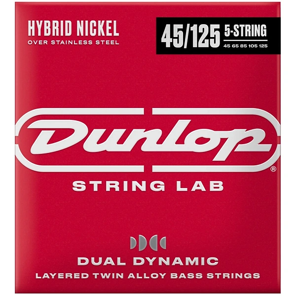 Струны для бас-гитары Dunlop DBHYN45125 45-125
