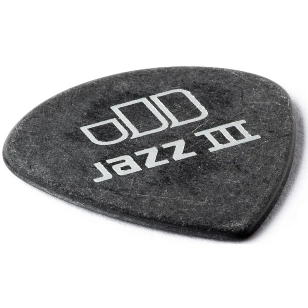 Медиатор Dunlop 482R1.0 Tortex Pitch Black Jazz III 1.0