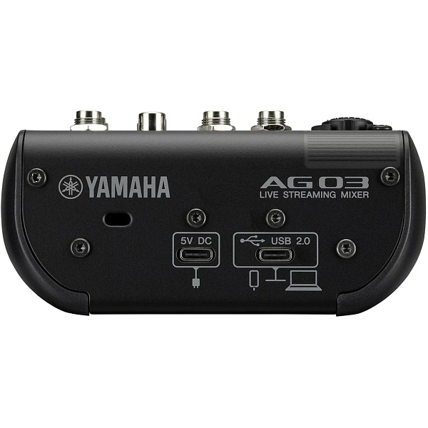 Комплект студийного оборудования Yamaha AG03MK2 Black LSPK