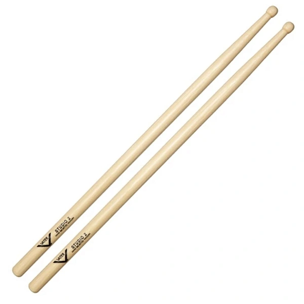 Палочки барабанные Vater VHS2W American Hickory Studio 2