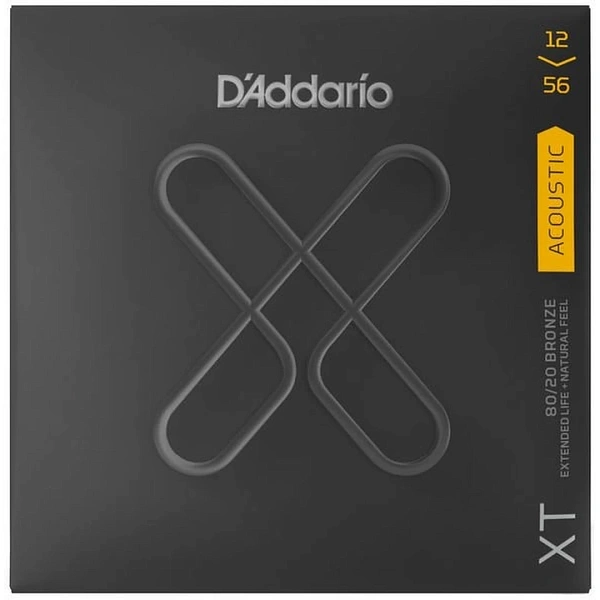 Струны для акустической гитары D'Addario XTABR1256 12-56