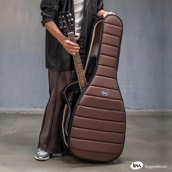 Чехол для акустической гитары Bagandmusic Acoustic Slim BM1114
