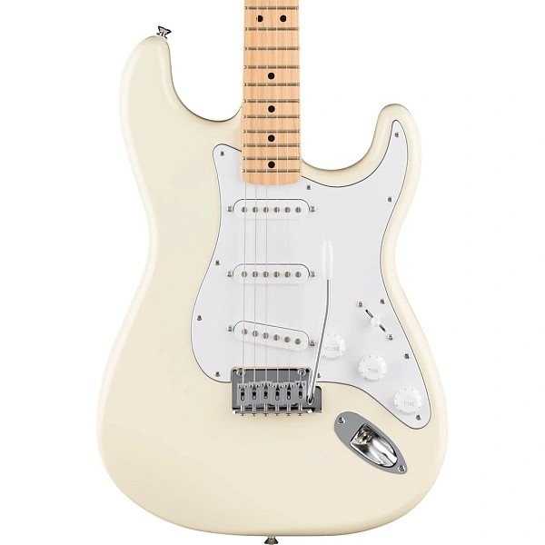 Электрогитара Fender Standard Stratocaster MN Olympic White