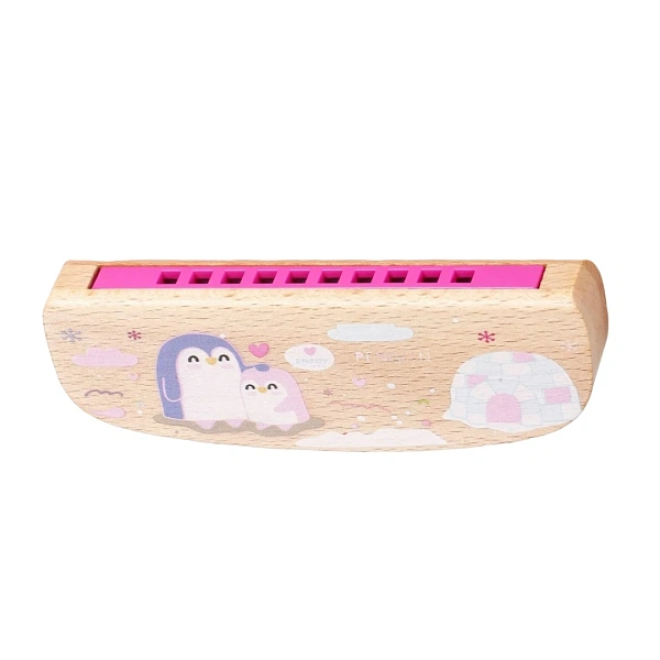 Губная гармошка Bee DF16W Pink