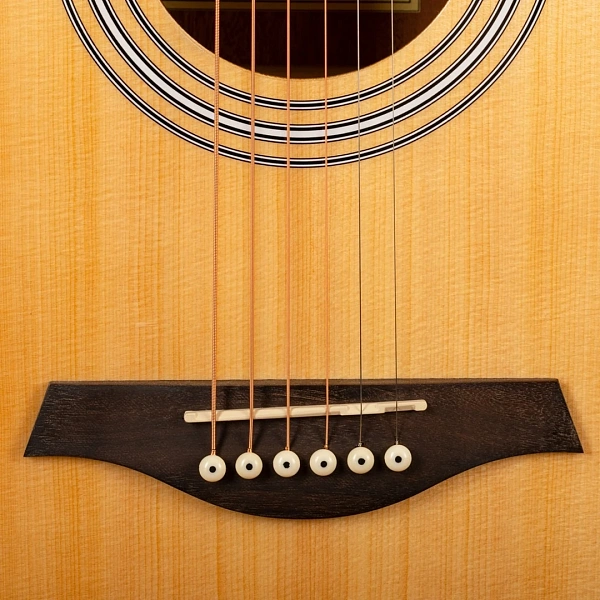 Акустическая гитара Rockdale Aurora D6 С NAT Gloss