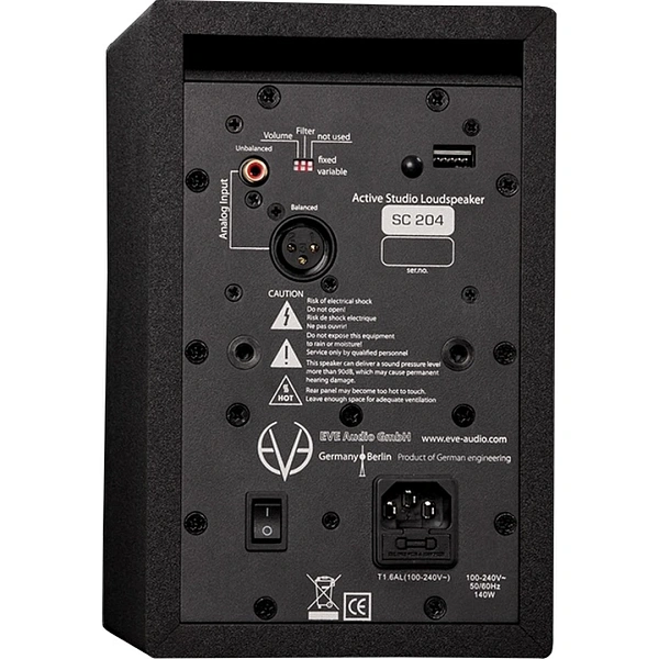 Студийный монитор EVE AUDIO SC204