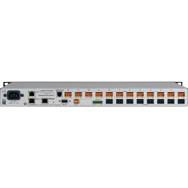 Сигнальный процессор Biamp TesiraFORTE DAN VT