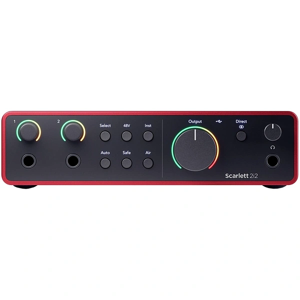 Аудиоинтерфейс Focusrite Scarlett 2i2 4th gen
