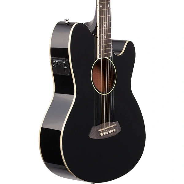 Электроакустическая гитара Ibanez TCY10E-BK