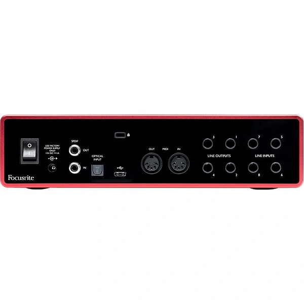 Аудиоинтерфейс Focusrite Scarlett 18i8 3rd gen