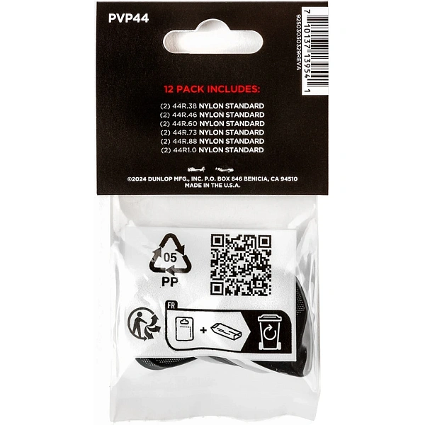 Набор медиаторов Dunlop PVP44 Nylon Standard Pick Variety Pack